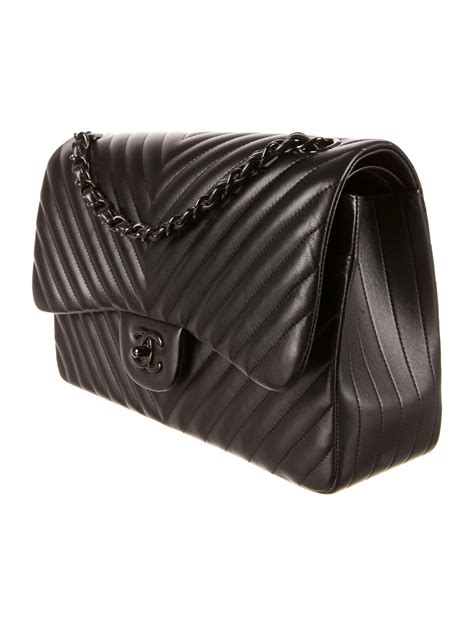 boy chanel so black|chanel so black chevron jumbo.